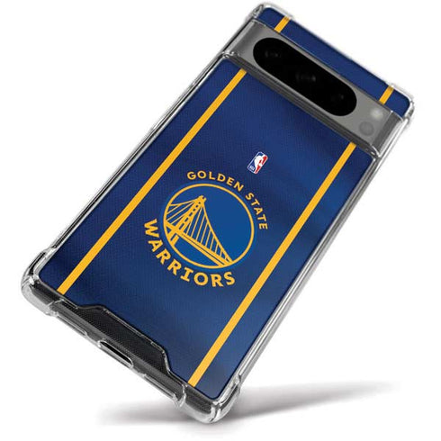 NBA Golden State Warriors Jersey Google Pixel 8 Pro Clear Case